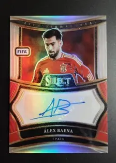 PANINI アレックス・バエナ 直筆サイン auto アトレティコマドリード