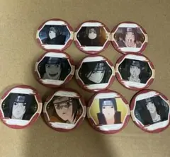NARUTO うちはイタチ 顔コレ缶バッジ 10点セット グッズ