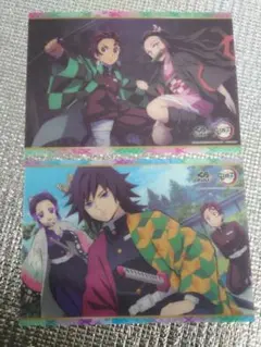 くら寿司×鬼滅の刃☆ 限定 下敷き2枚セット