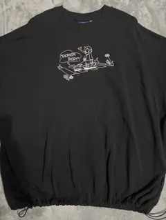 【remember】刺繍ブラックスウェット　※12/26まで値引き中