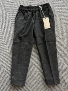 no jean チェックパンツ