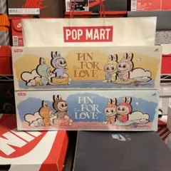 POP MART PIN FOR LOVE イニシャル ラブブ　LABUBU