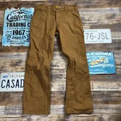 Carhartt カーハート ペインターパンツ ダック地 ブラウン W30 古着