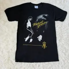 マイケルジャクソン ビリージーン ビッグプリントTシャツ 古着 Sメンズ
