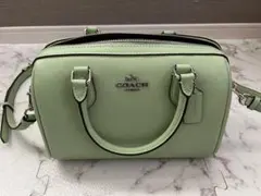 コーチグリーンローアン サッチェル