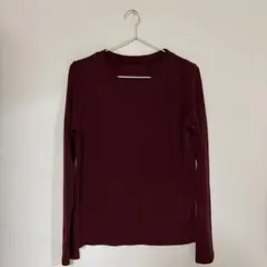 薄手ニットワイン