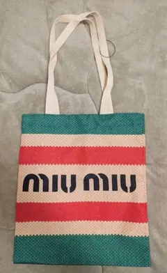 miumiu トート　エコバッグ 2025年最新】miumiu トート エコバッグの人気アイテム - メルカリ