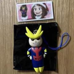 ヒロアカ オールマイト 麗日お茶子 ねつけ キーホルダー USJ