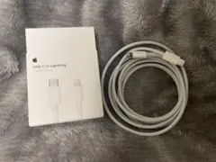 純正 APPLE USB-C - Lightningケーブル 2m