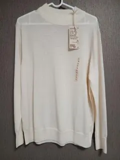 Lサイズ ハイネックセーター　無印良品　洗えるウールハイゲージ