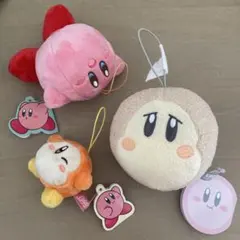 星のカービィ　マスコット　3種まとめ売り　カービィ　ワドルディ