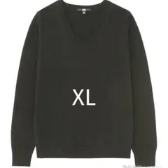 ユニクロ　カシミヤ Vネックセーター