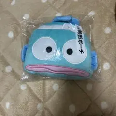 ハンギョドン顔ポーチ 水色 サンリオ一番くじ