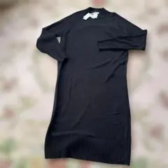 ニットロングワンピース