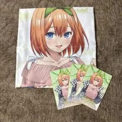 五等分の花嫁 四葉グッズ 特大タペストリー ポストカード 特大ペーパーバッグ