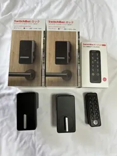 SwitchBot スイッチボット スマートロック 2個＆指紋認証パッド セット