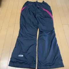 X648 asics スポーツウェア　パンツ　グレー　レディース　L
