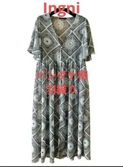INGNI（イング） バンダナ柄シフォンガウンのサムネイル