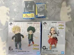 ヒロアカ　一番くじ　E賞　いずく＆かつき　G賞　エリ　フィギュア