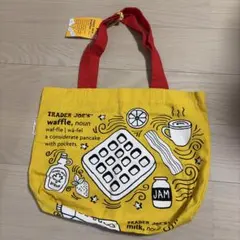Trader Joe's トートバッグ ワッフル トースト