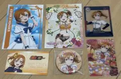 ラブライブ μ's ブロマイド カード 缶バッジ 高坂穂乃果