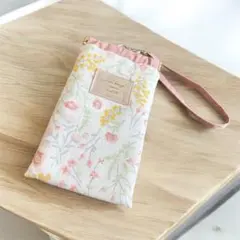 outlet＊花柄めがねケース(送料込み)