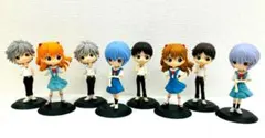エヴァンゲリオン Qposket フィギュア 8体 セット