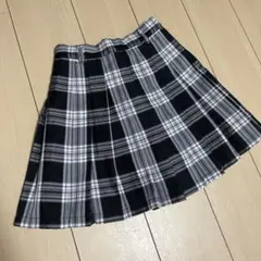LOVE TOXIC チェック柄プリーツスカート　S 140
