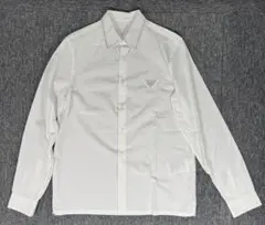 PRADA スタッズシャツ　XS 定価40万 PRADA プラダ 2022ss スタッズ Re-Nylon シャツ 長袖