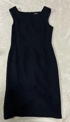 1327【綺麗目ワンピース】【結婚式】【シンプルワンピース】【九号】