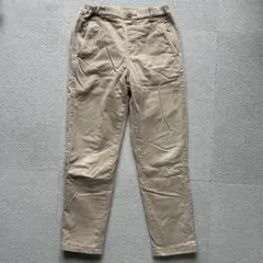 UNIQLO/暖パン/140/ベージュ/ゴムウエスト/長ズボン