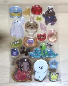 ㉓ボンボンドロップシールぷくぷくシールおすそ分け