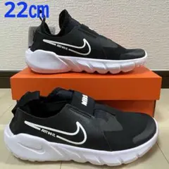 ⑤新品ナイキNIKE☆フレックスランナー22㎝ブラック/ホワイトフォト002