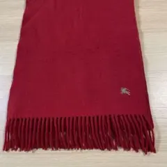 saya様専用 BURBERRY BLACK LABEL カシミヤマフラー 赤