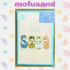 mofusand モフサンド A5カバー付きノート 水玉デザイン 32ページ