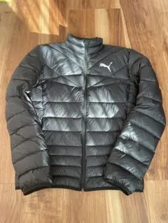 Puma ブラック ダウンジャケット　Mサイズ　黒　美品　着用数回
