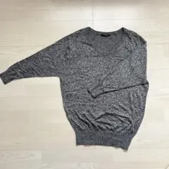 薄手　グレーニット　Mサイズ