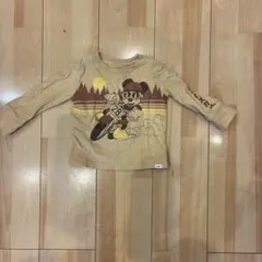 GAP ミッキーマウス 長袖Ｔシャツ ベージュ 12-18ヶ月