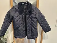 quoti use fith ネイビー キルティングジャケット