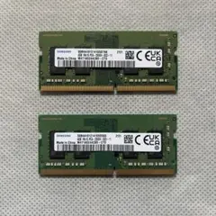 Samsungメモリ DDR4 PC4-2666V(動作確認済み)2枚セット