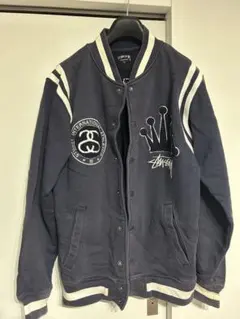 Stussy ネイビースタジャン