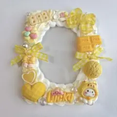 No. 680 ホイップデコケース B8サイズ トレカケースデコ イエロー
