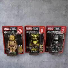 【新品】MARVEL STUDIOS / Happyくじ 「BE@RBRICK」