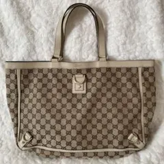 美品GGパターン トートバッグ 大容量