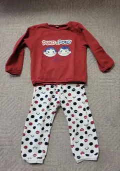 アプレレクール ペコちゃん ポコちゃん パジャマ 110