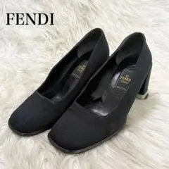 FENDI 黒 ハイヒール　パンプス