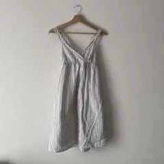 24時間以内発送 ☀️ Gap ストライプ キャミワンピース XXS