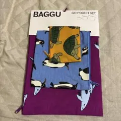 【新作/新品未使用】BAGGU/ゴーポーチセット/バケーションアニマルズのサムネイル
