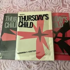 TXT minisode2:Thursday's Child (3形態セット)