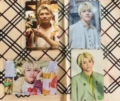 timelesz 篠塚大輝　両面トレカ4枚セット　松島聡3枚/佐藤勝利1枚